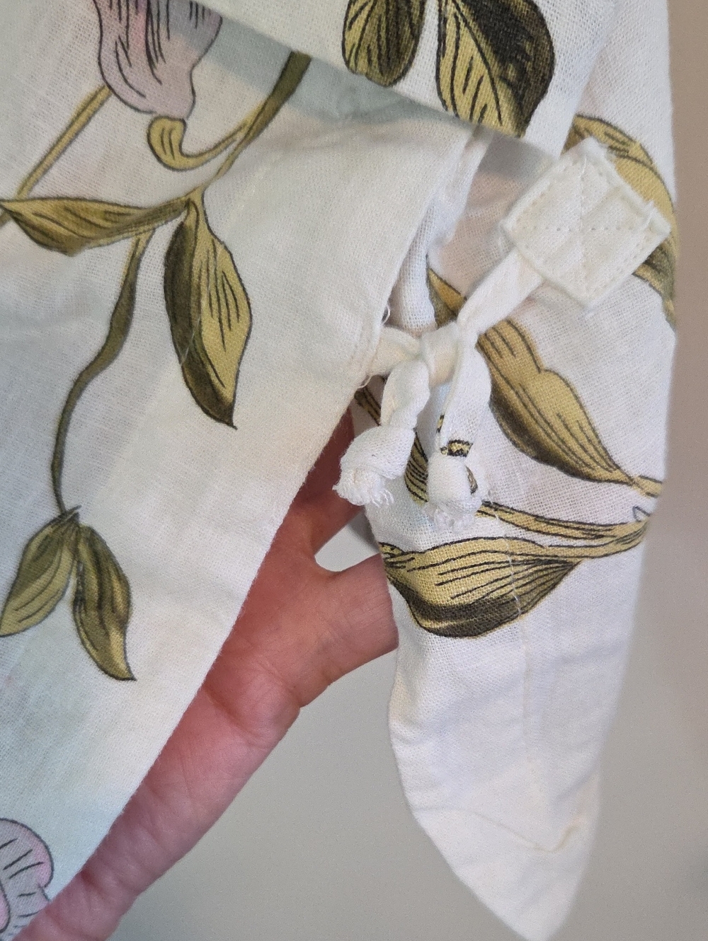 Joie floral linen blend tunic Sz 2X - Picture 5 of 8